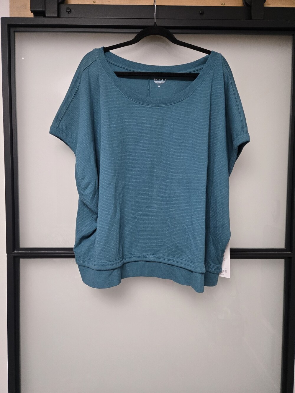 ATHLETA BOXY S/S SWEATSHIRT. NWT SZ 2X